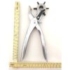 LEATHER PUNCH PLIERS CHROME PLATED 9 inches - Image 3