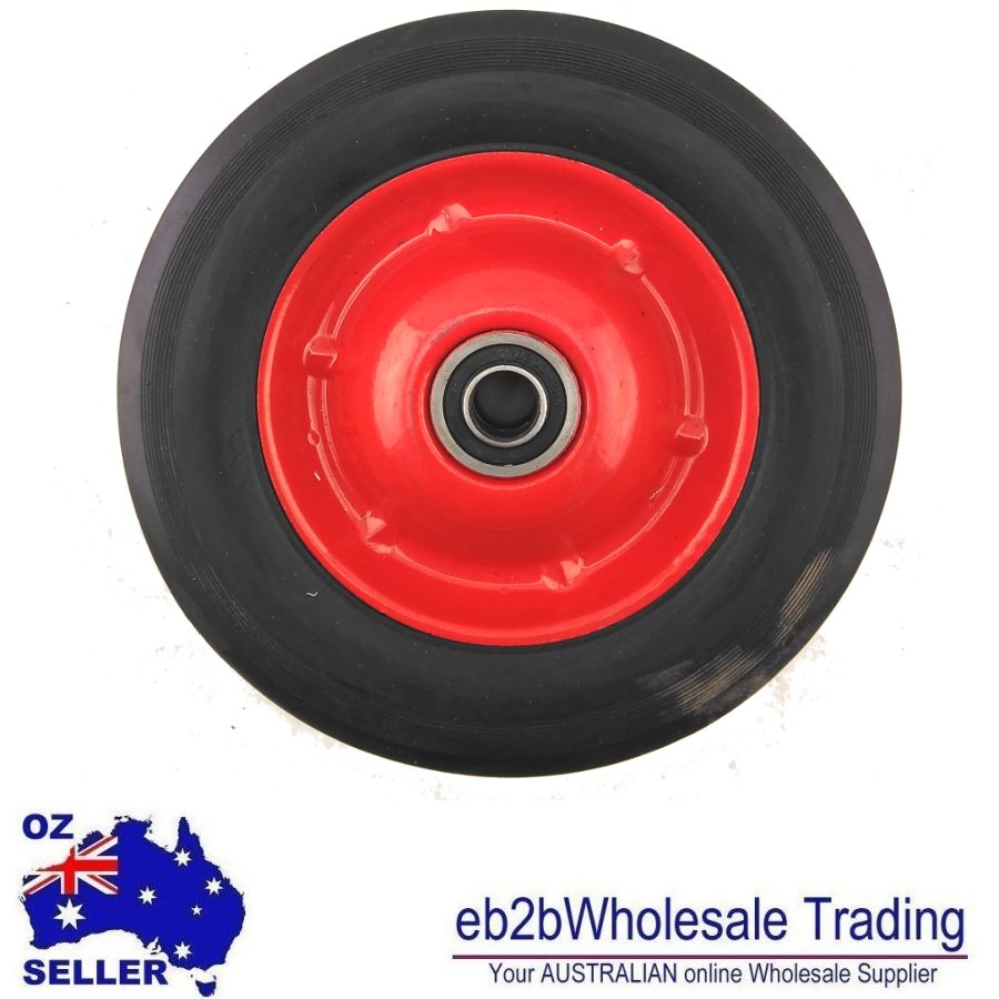 1//2 inch bore 8 inch polyurethane wheels
