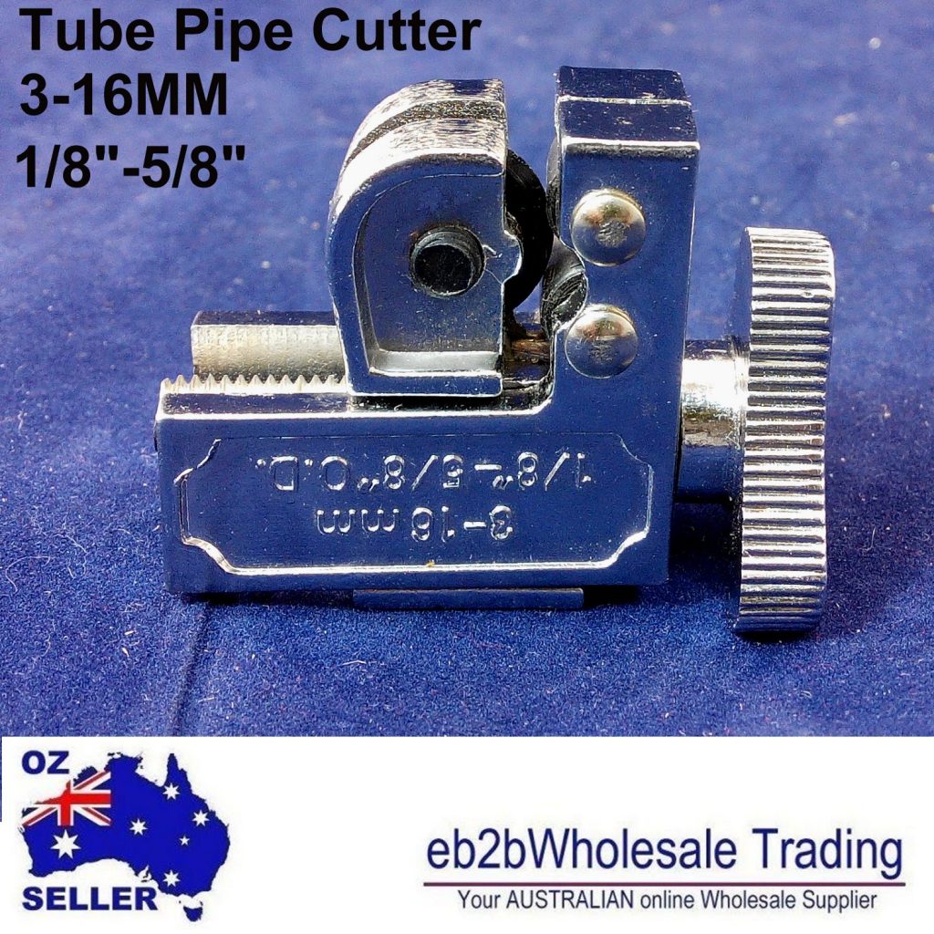 Genuine Tube Pipe roller Bearing Cutter 3-16 mm 1/8- 5/8″ Steel Blade MINI SCREW