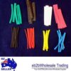 50P Heat Shrink Tubing Shrinkable Tube Assortment Kit Sleeving Wrap Wire COLOR - Image 2